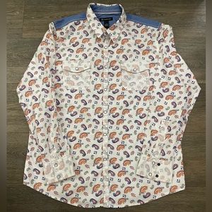 INC paisley shirt
